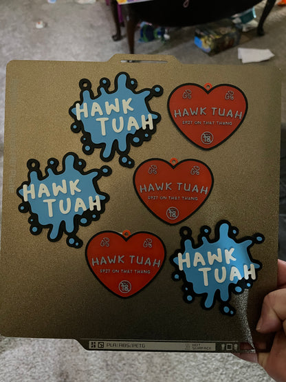 Hawk Tuah Keychains - you know what to do