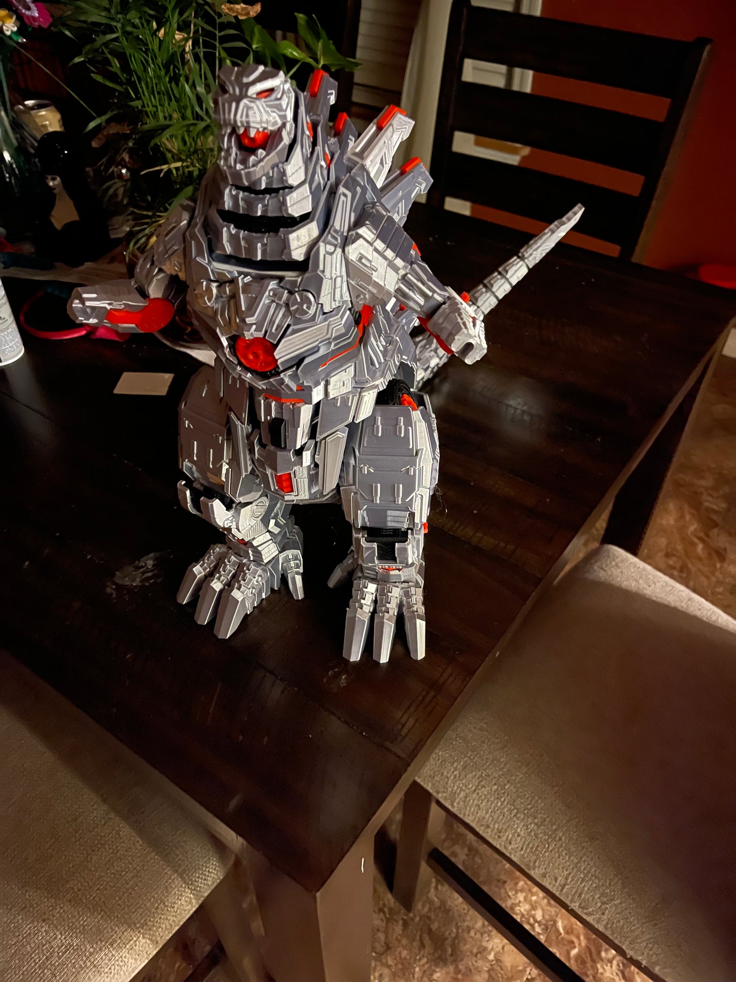 Mecha kaiju fully articulating Battle Lizard