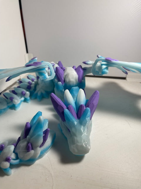 Gemstone Wyvern flexi dragon