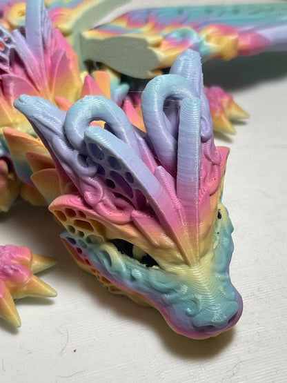 Butterfly dragon figurine