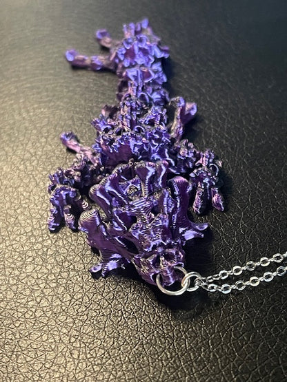 18" Dragon Fidget Articulating Necklace