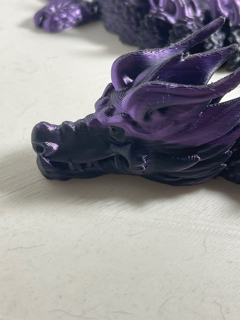 Chinese dragon flexi figurine