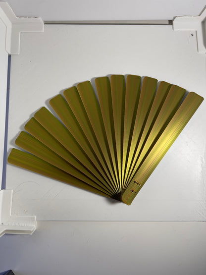 Collapsing folding hand fan