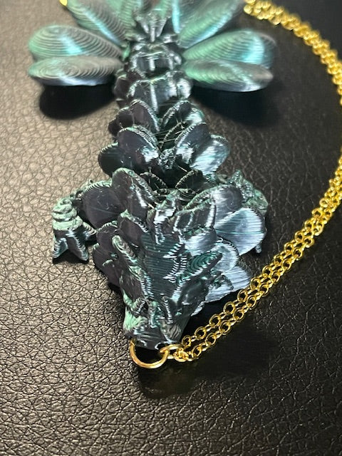 18" Dragon Fidget Articulating Necklace