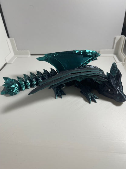 Crystalwolf Dragon Figurine - Decor or Ornaments