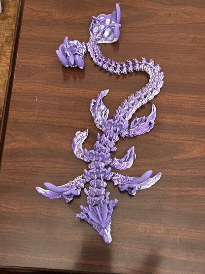 3D Printed Coral Reef Dragon